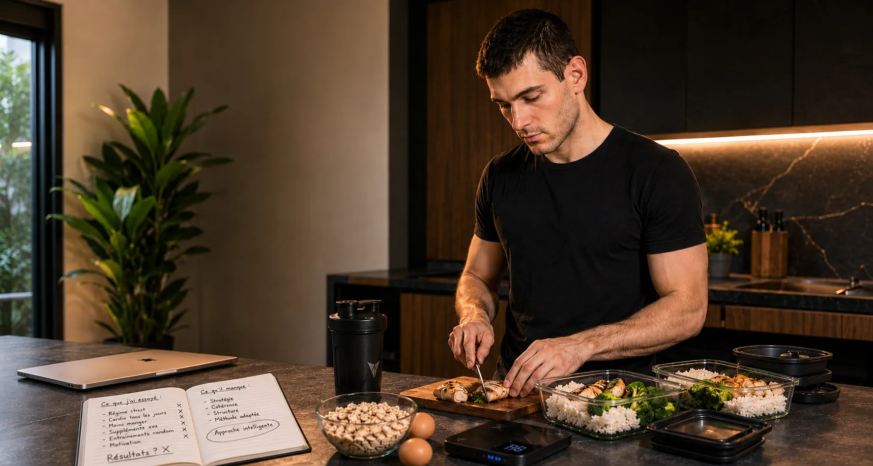 Nutrition, discipline et méthode VERITAS pour transformation physique et mentale